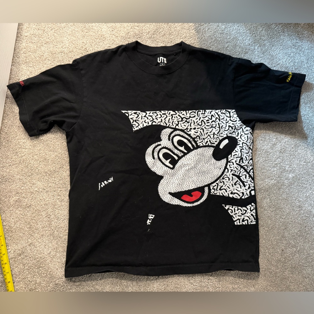 Mickey Mouse x Keith Haring (Oversized Short-Sleeve Graphic T-Shirt) | Uniqlo L